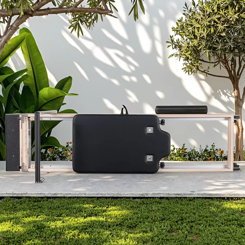 Высококачественная многофункциональная деревянная складная кровать для пилатеса, тренировочная складная кровать для домашнего использования, складной реформатор для пилатеса Высококачественная многофункциональная деревянная складная кровать для пилатеса, тренировочная складная кровать для домашнего использования, складной реформатор для пилатеса