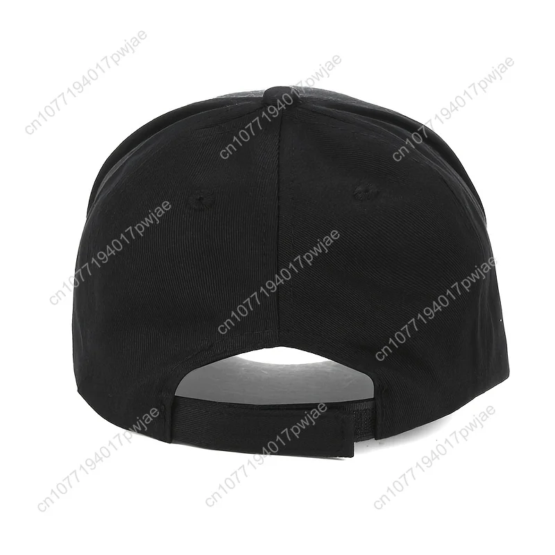 قبعة بيسبول للرجال من Back to the Future Marty McFly & Doc Brown Iconic Logo - نسخة طبق الأصل من الفيلم المستوحى رسميًا، قابلة للتعديل One Si