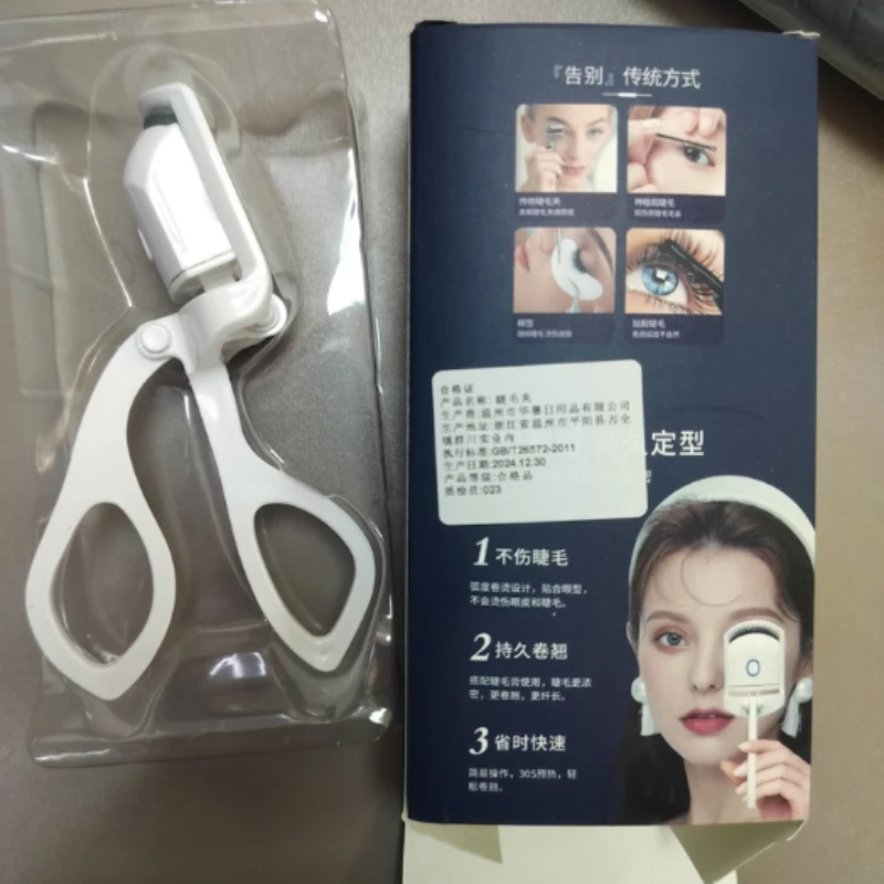 Classic Electric Eyelash Curlers Heated Combs Eye Lash Perm Eyelashes Curl Thermal Eyelash Curler Makeup Accessories Longlasting