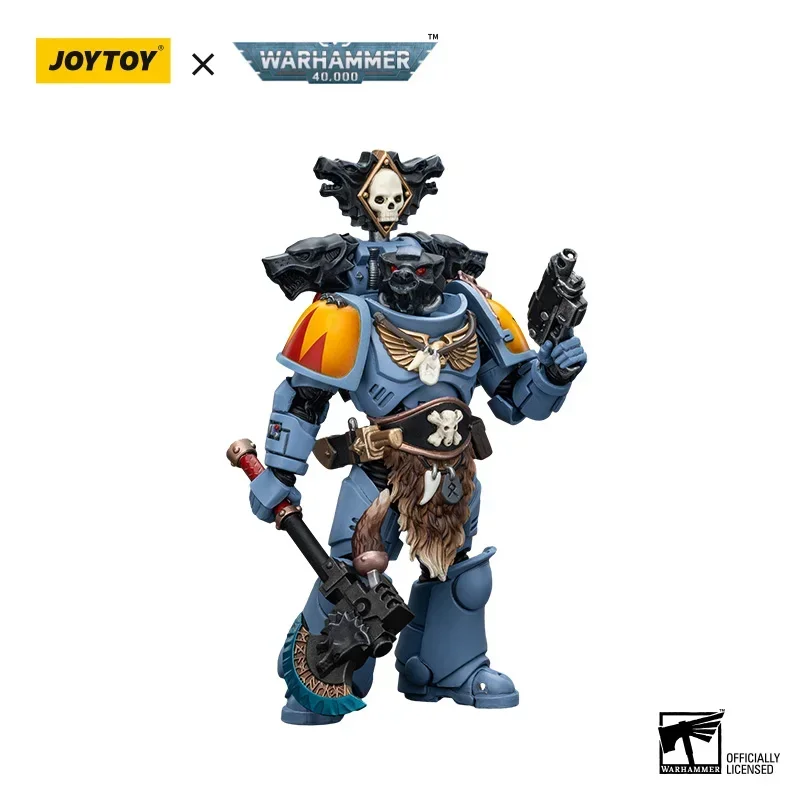 In Stock JOYTOY Warhammer 40k 1/18 Action Figures 11.7cm Space Marines Space Wolves Claw Pack