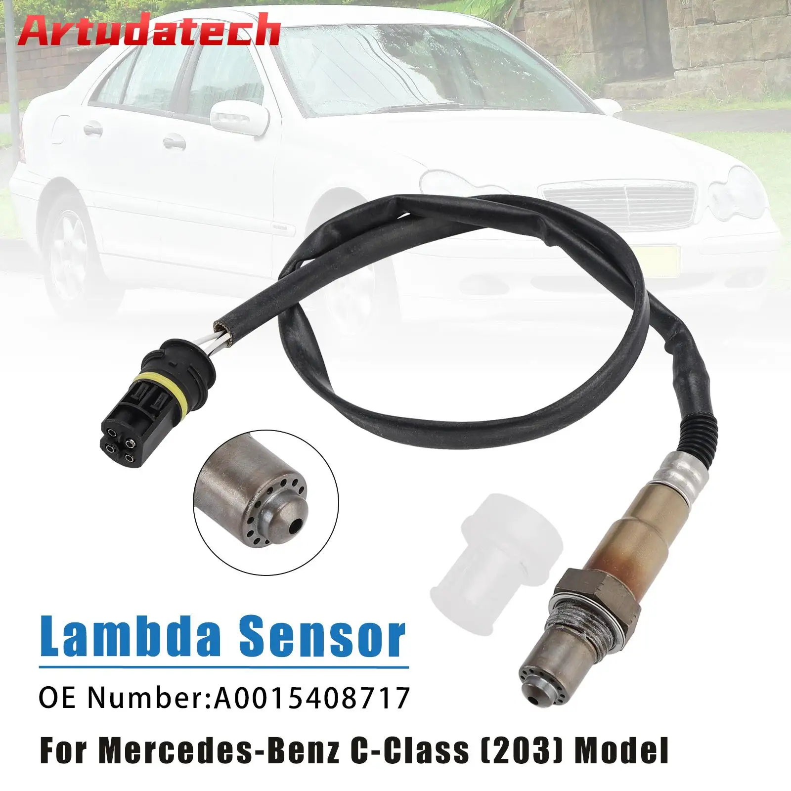 

Artudatech Pre Lambda Sensor A0015408717 For Mercedes Benz C-Class W203 S203 CL203 180 200