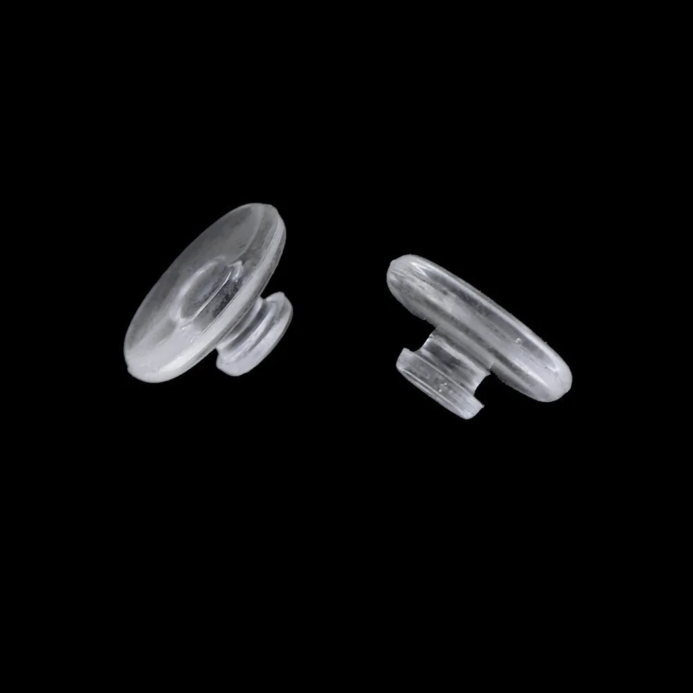 

25Pairs Clip-on Transparent Silicone Nose Pads Anti-Slip Glasses Nose Pads Sports Outdoor Eyeglasses Comfort Support