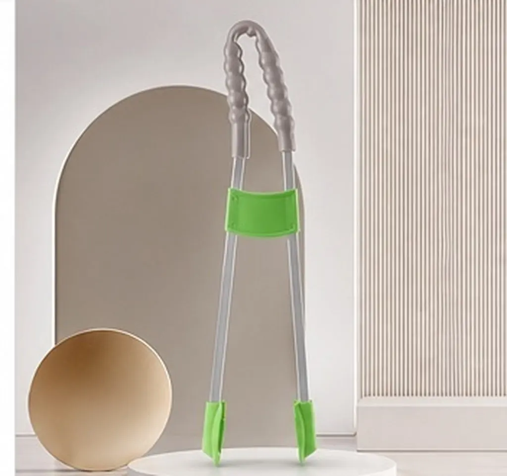 Portable Lightweight Plastic Trash Picker Grabber Tool with Long Handle for Outdoor Cleaning Litter Pickup Garbage Clamp