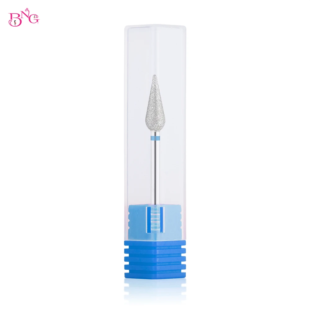 1pc Diamond Nail Drill Bit fresa per pedicure Manicure Burr cuticola Clean Electric Cutter punta per trapano rotante s accessori