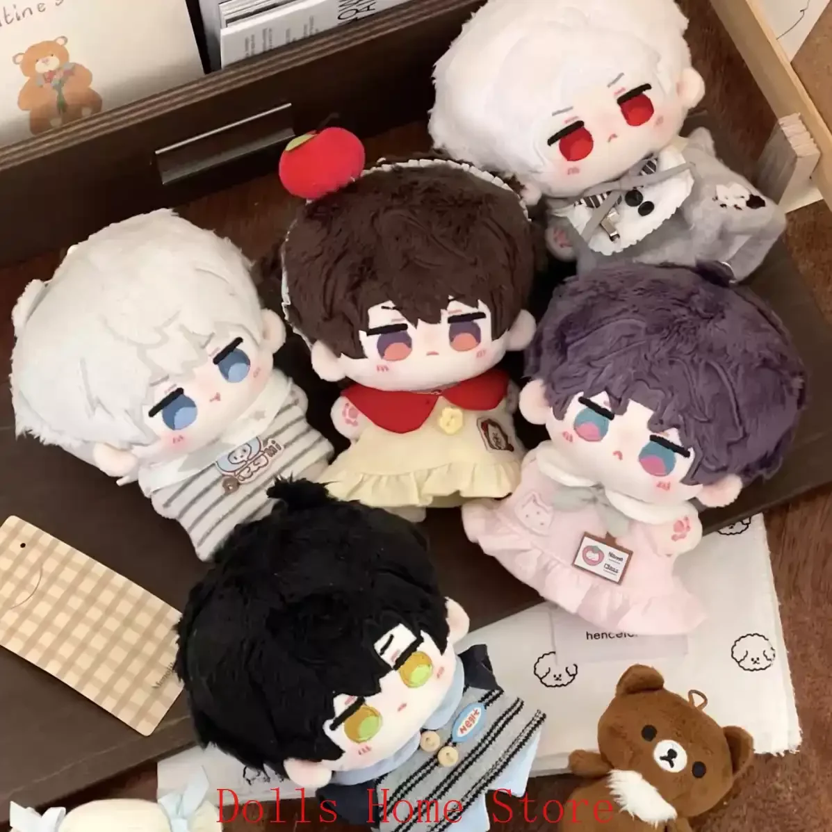 

Love and Deepspace Sylus Rafayel Zayne Xavier Caleb Anime Game 10cm Cotton Starfish Body Plush Pendant Keychain Cosplay Gift