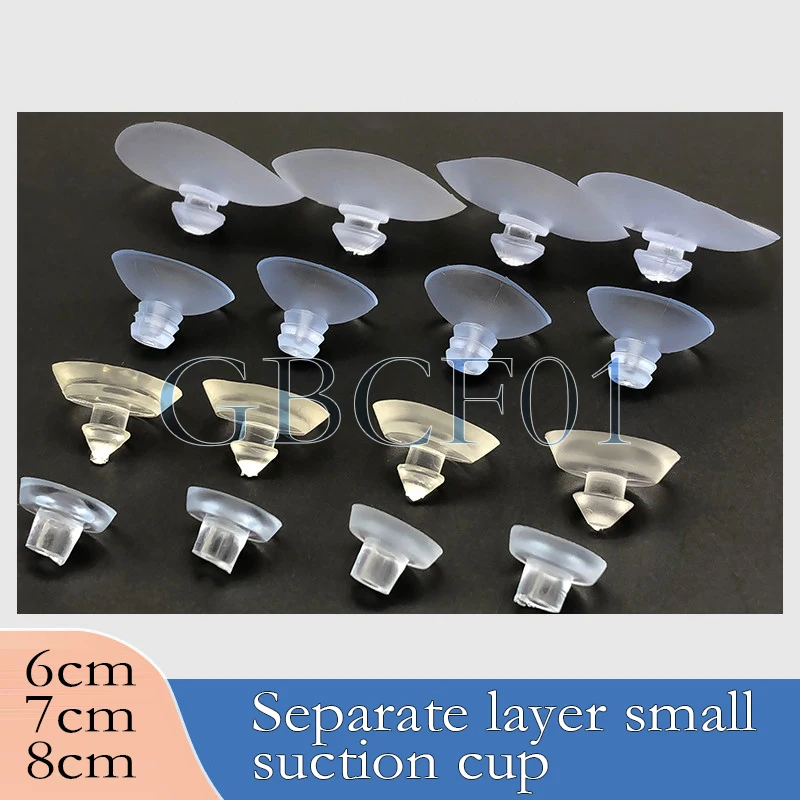 Glass Suction Cup Hook Heavy-Duty Car Sign Holder Strong Mini Sucker 6mm 7mm 8mm Threaded Barb Drill-Free Suction Cup Suction