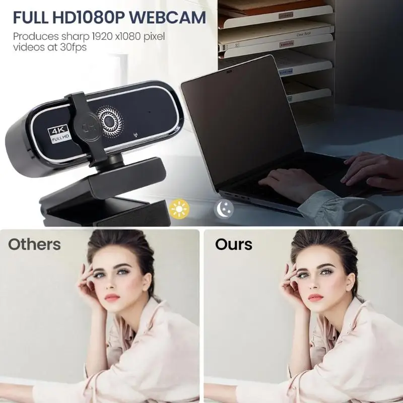 

Privacy Security 720P Camera Constructed In Stand Mount Automatic Color Rehabilitation Dense Plan USB Propelled H8WD