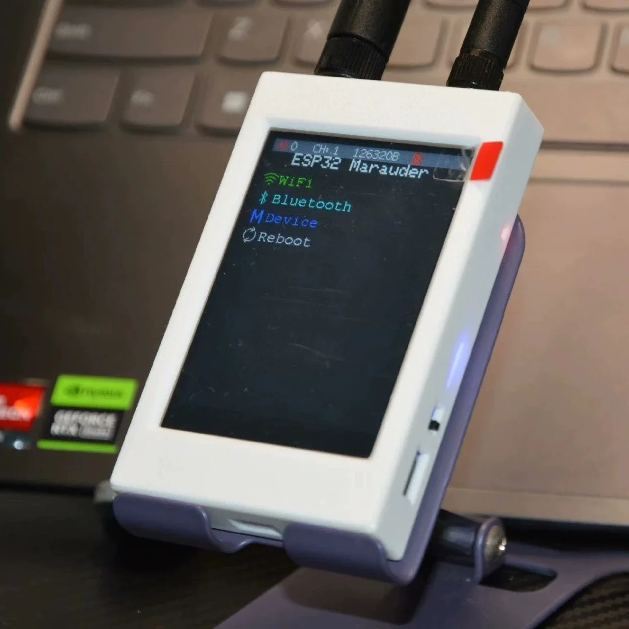 ESP32 Marauder Mar-x-Auder Device Wi-Fi Bluetooth Offensive and Defensive Tools Enable Secure & Reliable Wireless