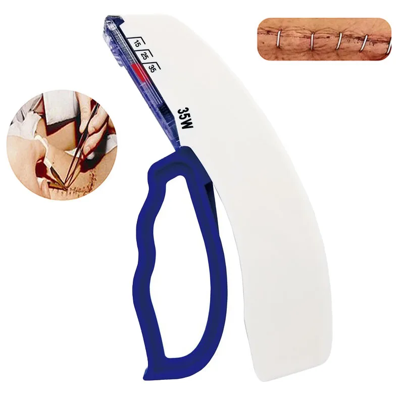 

Skin Stapling Stitching Device Surgery Surgical Clipper Stapler Needle Remover for Surgical Training Wound Closure Tool
