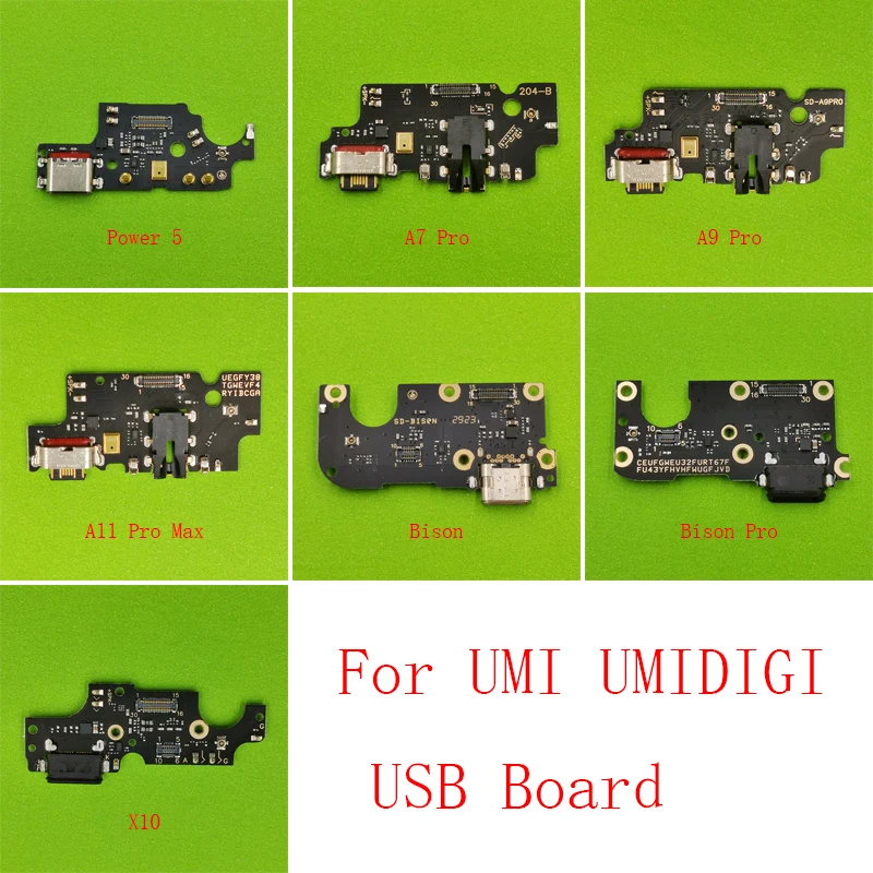 Umidigi用充電ドックボード,USB充電ポート,マイクフレックスケーブル,a7,a9 pro,a11,a11pro max,bison x10,電源5