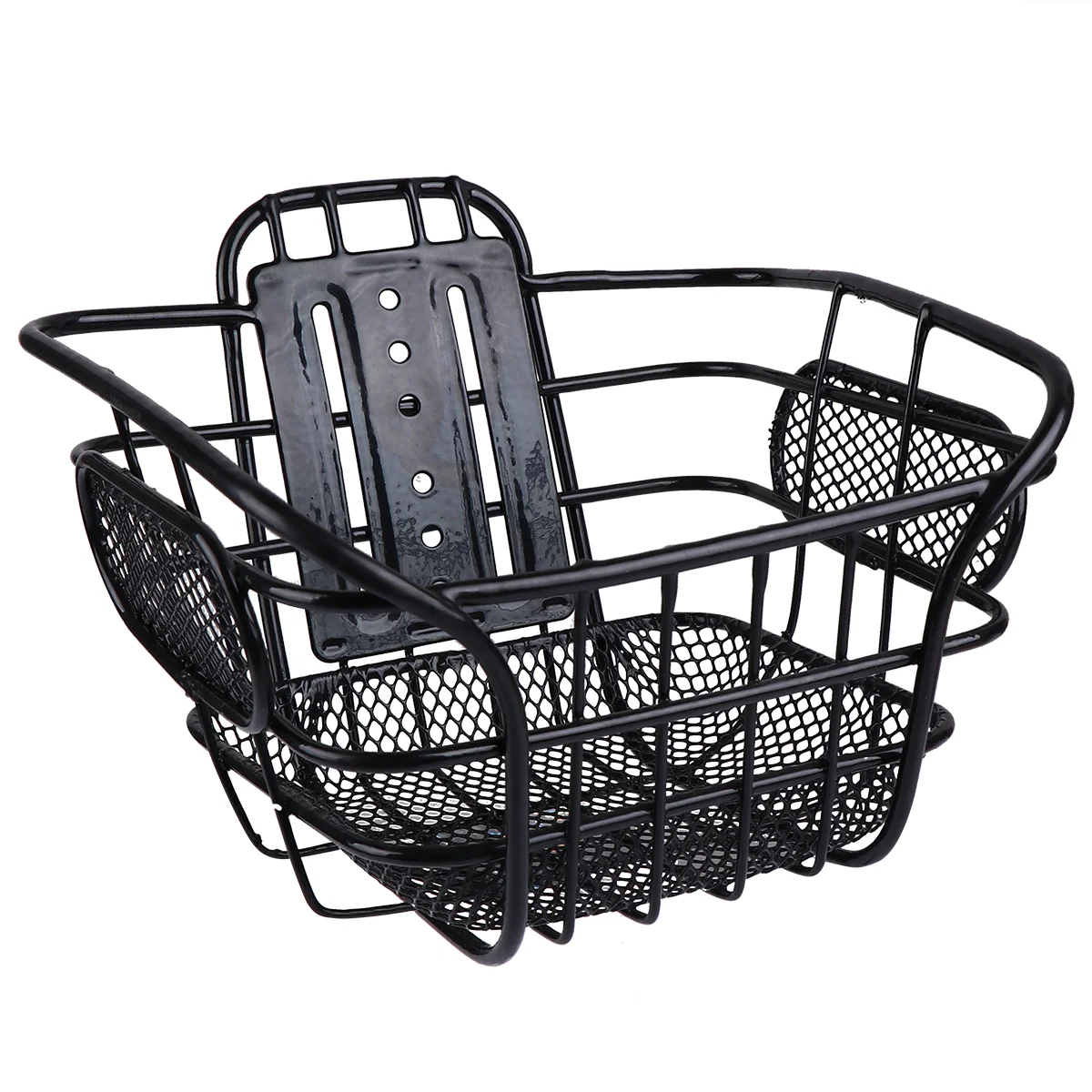 

1PC Iron Basket Front Handlebar Hanging Basket Bike Storage Basket Bike Accessories Net Basket Bike Container