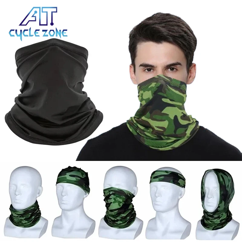 

Cycling Face Mask UV Protection Bandana Scarf MTB Bike Neck Tube Breakthable Neck Gaiter for Outdoor Sports Cycling Equipment