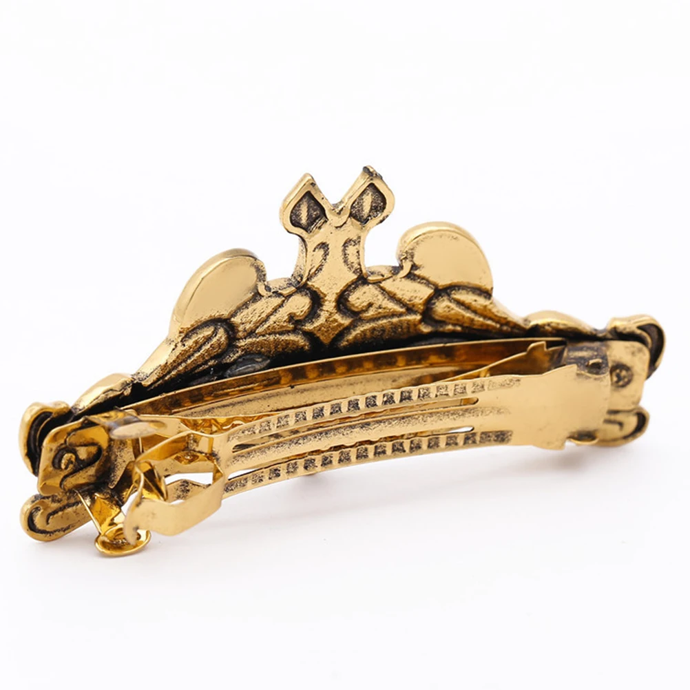 

2pcs Retro Hair Clips Vintage Barrette Pins Women Headwear Metal Durable Fashion DIY Hairstyle Accessory Gift Hair Tools