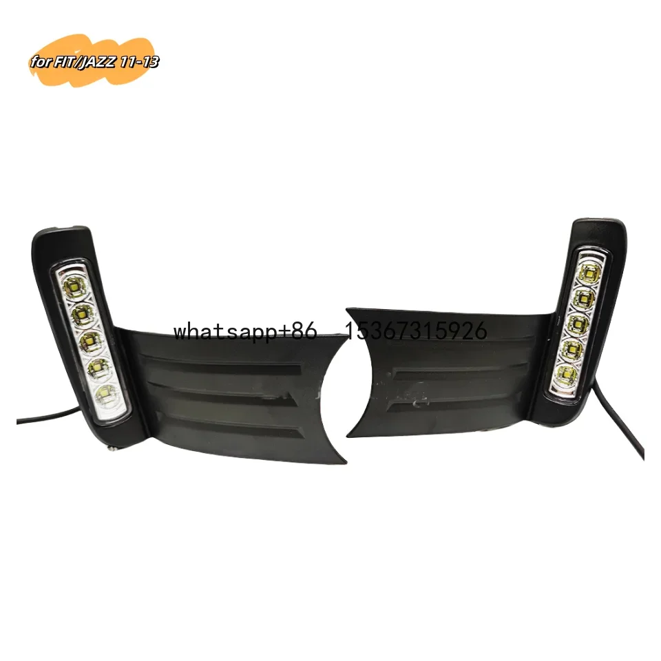 

MRD for FIT JAZZ RS 2011-2013 Daytime Running Light Front Bumper White Driving Fog Light