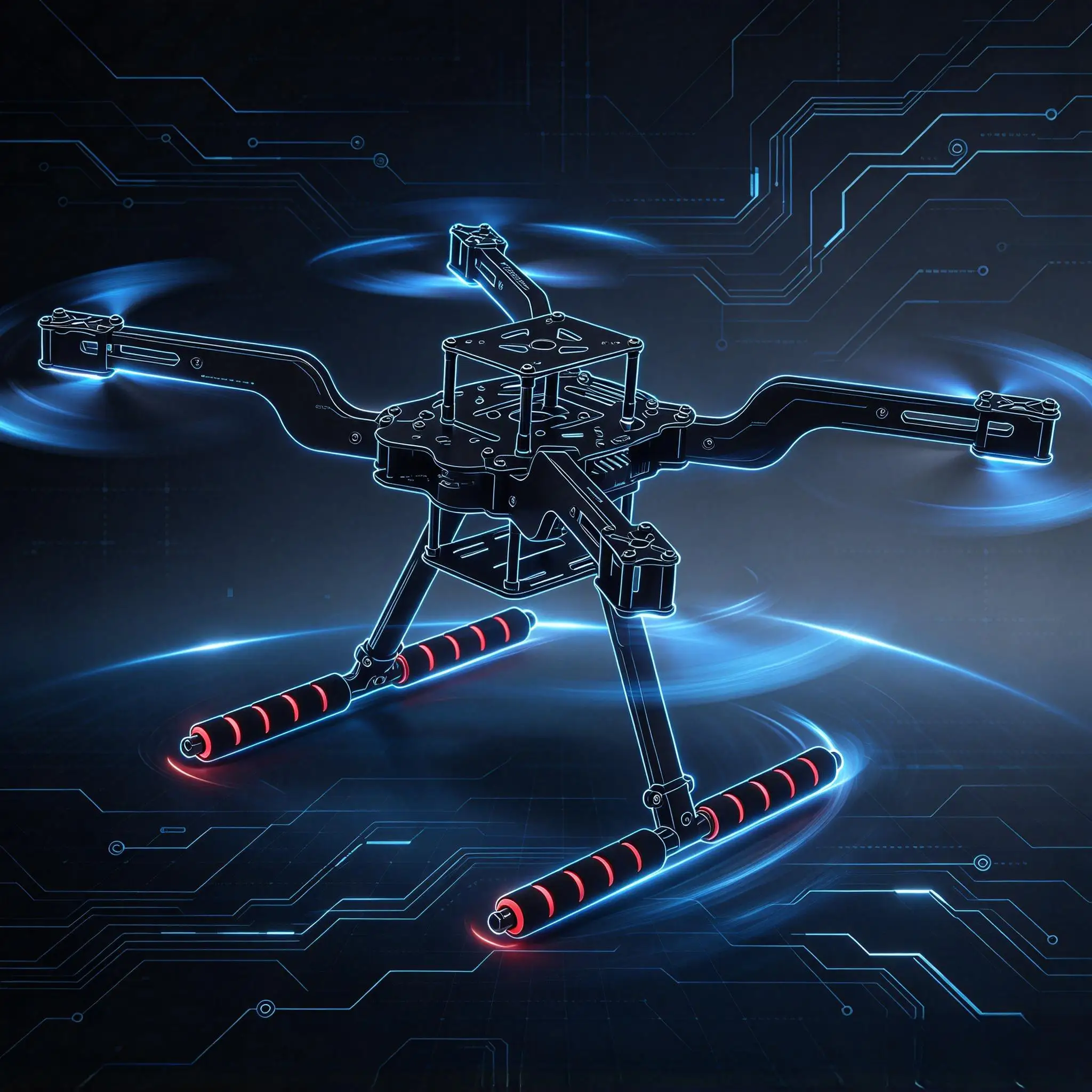 BCUBE Open Source New Smart Drone FLY350 300 380 450Mm Quadrotor Upturned Rack 2.4.8 Drone Frame
