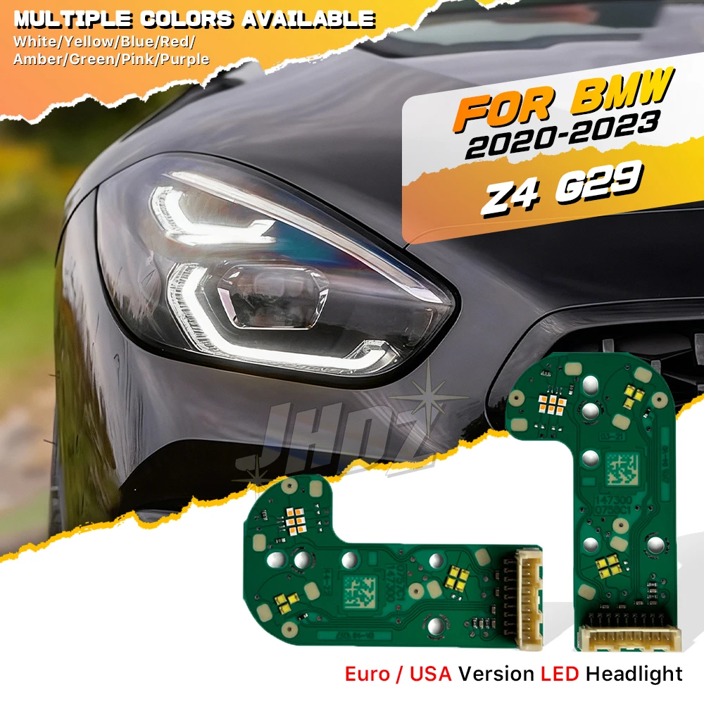

Yellow Amber Angel Eyes DRL Board Module For BMW Z4 G29 20-23 LED Headlight Daytime Running Light Turn Signal Chips 63119498493