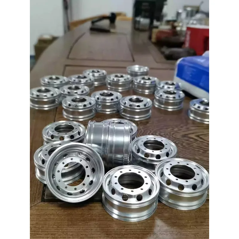 1Pcs Aluminum Alloy Narrow Side Wheels Hub for 1/14 Tamiya RC Truck Trailer Scania 770S Benz Actros 3363 Volvo MAN LESU Car Part