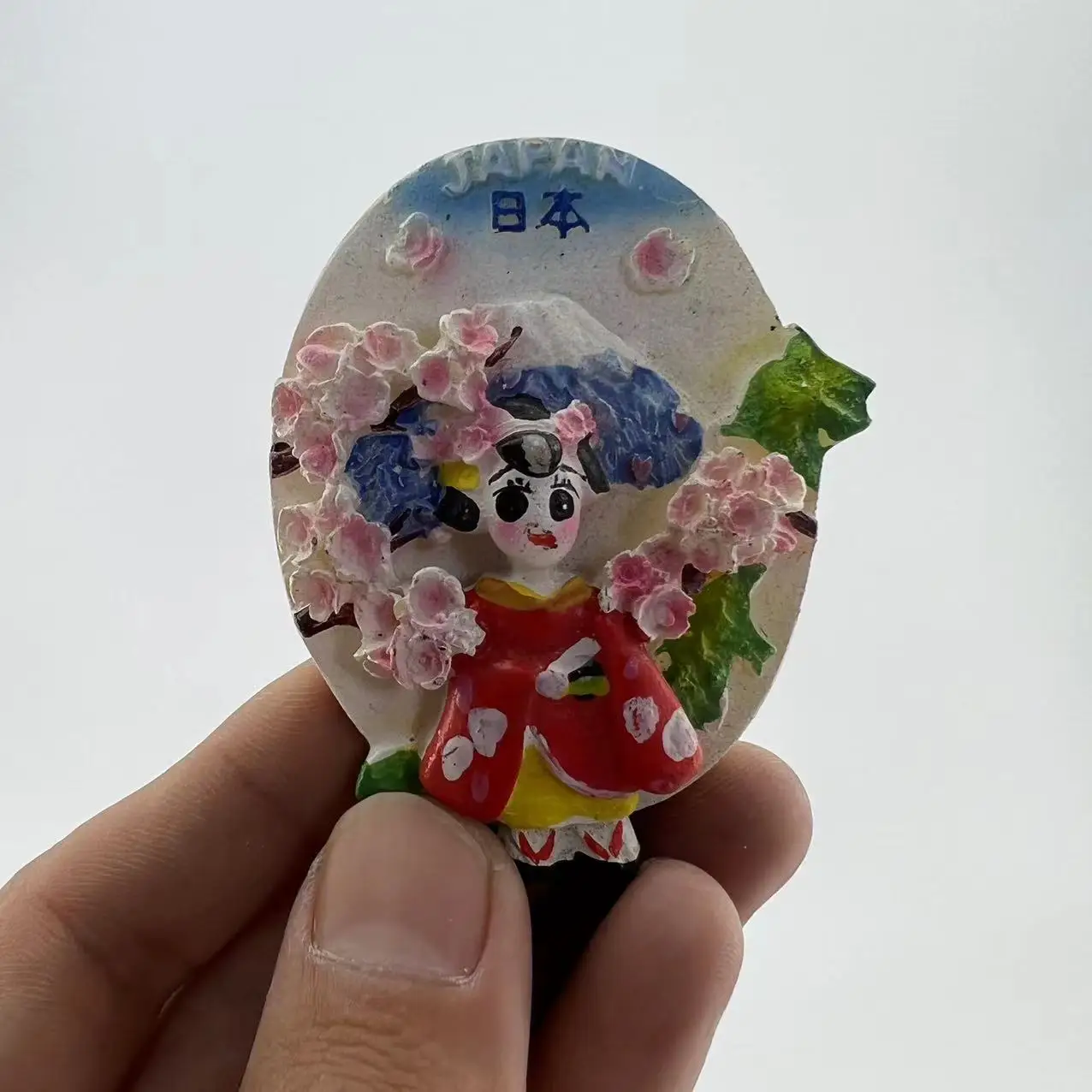 Japanese Refrigerator Stickers Travel Souvenirs Three-Dimensional Decoration Crafts Resin Hand-Painted Magnet Birthday Gift - Image 3