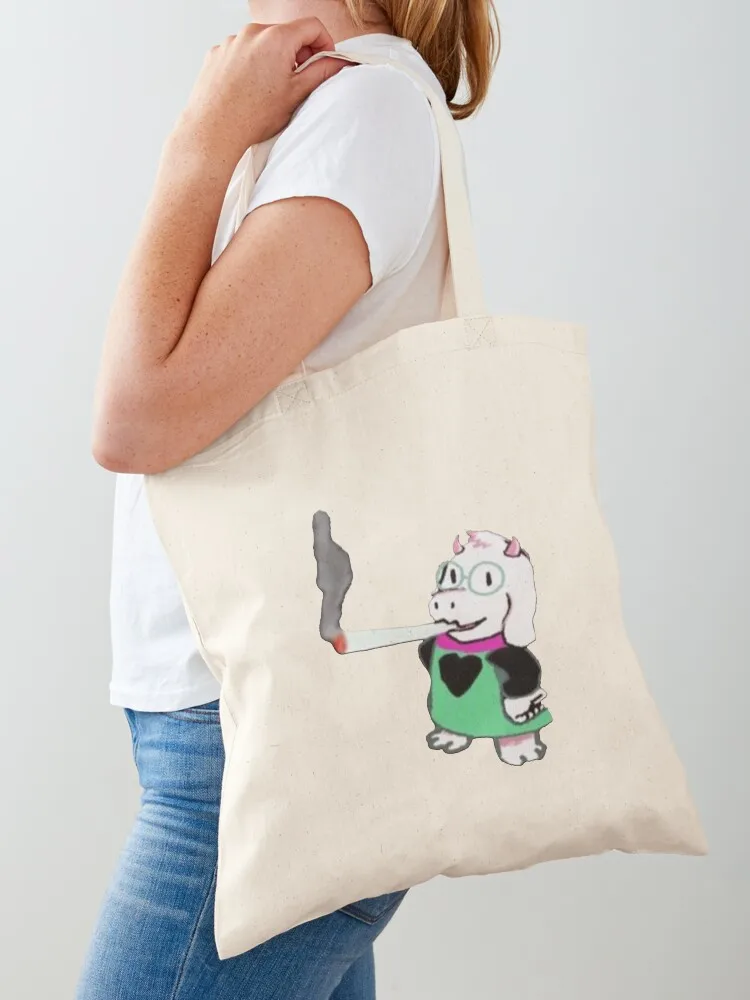 

Ralsei smoking a blunt deltarune funny meme boof zoomers Tote Bag Cloth bag Cloth bags cute tote bag bags for women