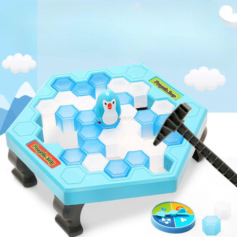 

Ice Breaking Game Toys Save Penguin Trap Break Ice Interactive Board Game Family Party Puzzle Table Knock Block Kids Funny Toys