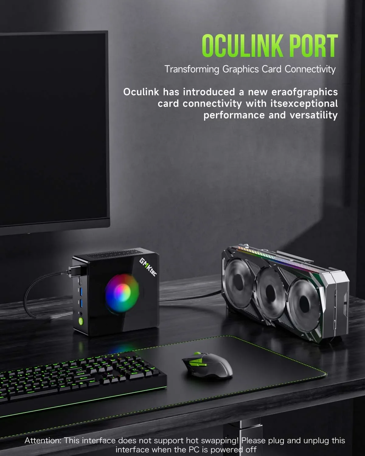 GMKtec K11 AMD Ryzen 9 8945HS كمبيوتر صغير Windows 11 Pro DDR5 5600Mhz PCie4.0 NVMe SSD Wifi6 BT5.2 ألعاب الكمبيوتر بأربعة شاشات