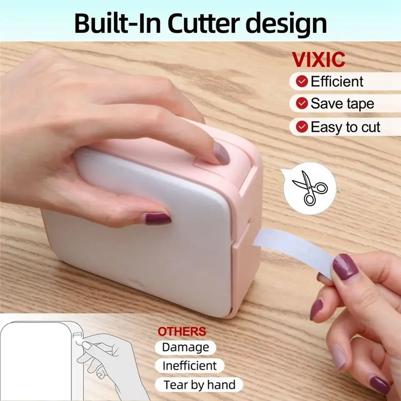 

Great Label Makers, Bluetooth Label Maker D1600, устройство для изготовления этикеток с 4-цветной лентой, для домашнего офиса, школы, перезаряжаемый принтер B