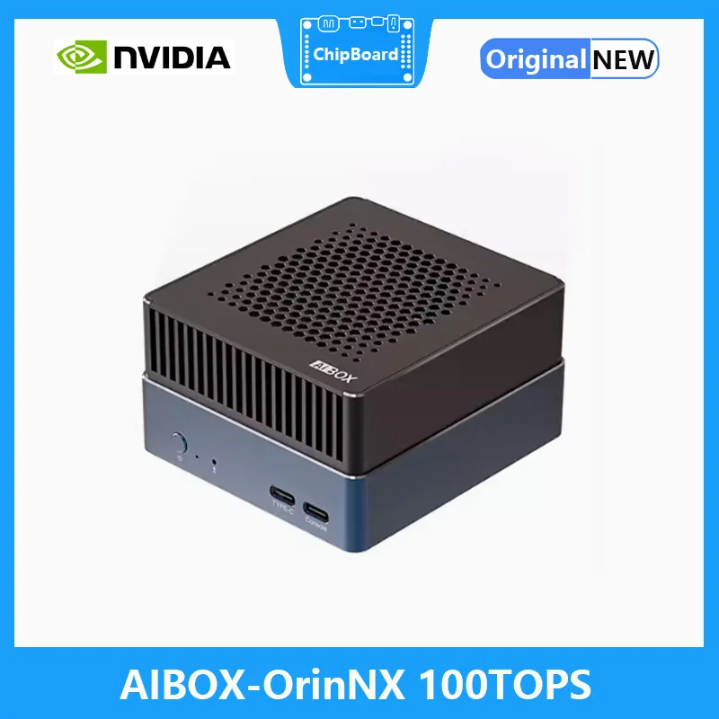 

NVIDIA AIBOX-OrinNX 100 топы, AI Edge вычисление большой модели Jetson модуль, Восьмиядерный 64-бит Arm Cortex-A78AE v8.2 процессор