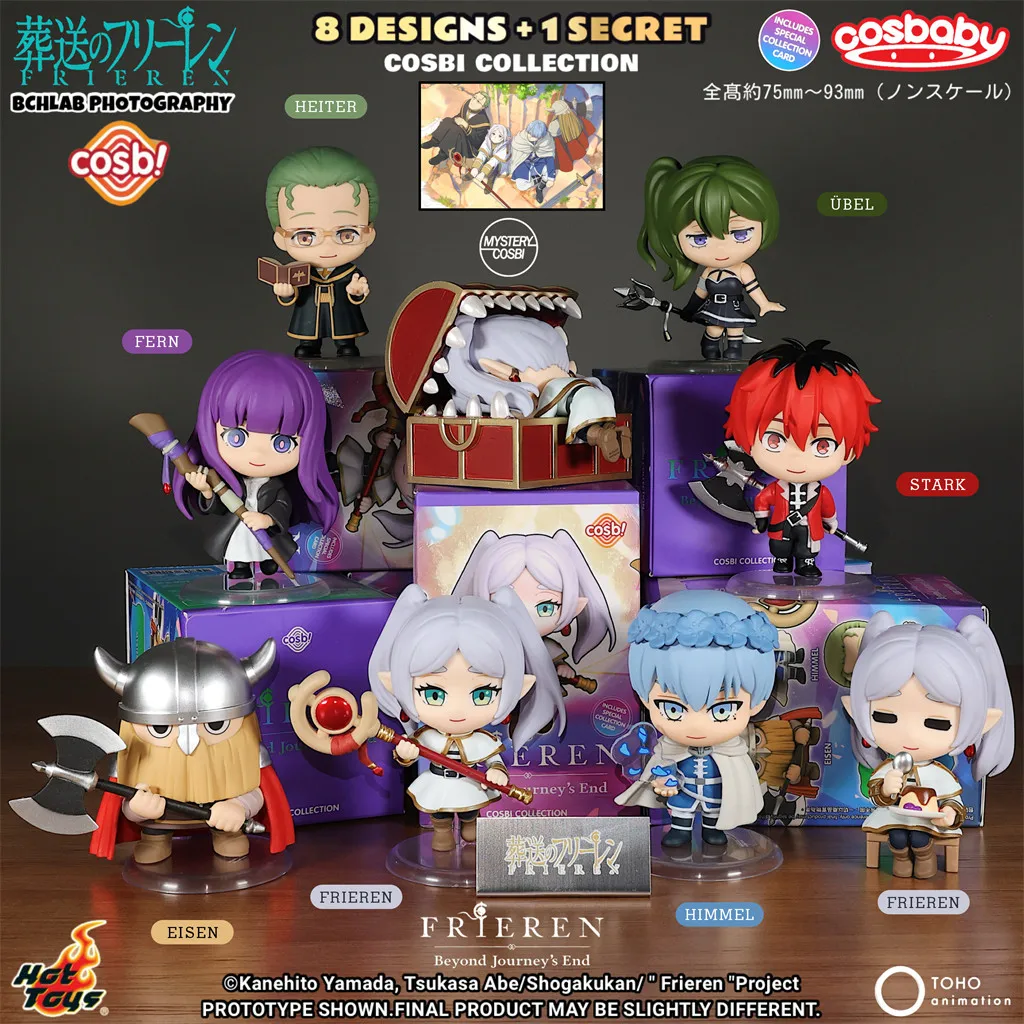

Frieren Beyond Journeys End Cosbi Blind Box Q Version Frieren Himmel Fern Figure Collectible Desktop Decor Gift Adults Gift