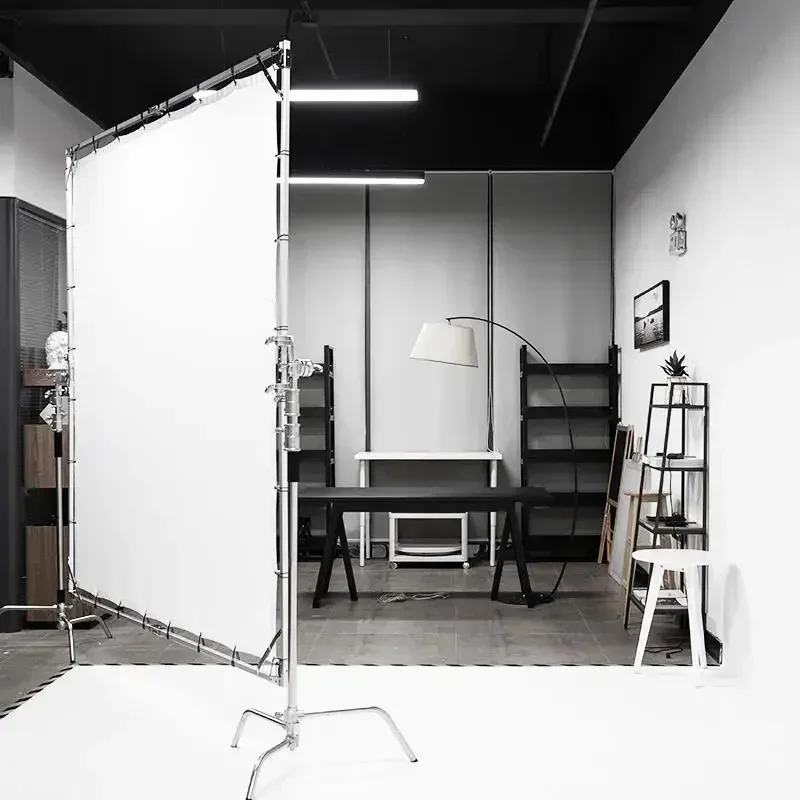 Cheap And Fine 3.6x3.6m Butterfly Light Modifier Large Sun Scrim White Diffuser For Film Crew Large Advertisement PhotographyHot