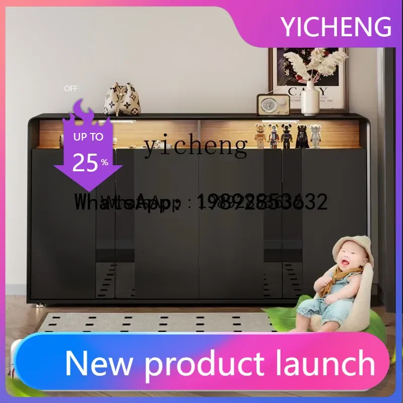 

G1 shoe cabinet large capacity multi-layer oversized living room partition entrance storage cabinet