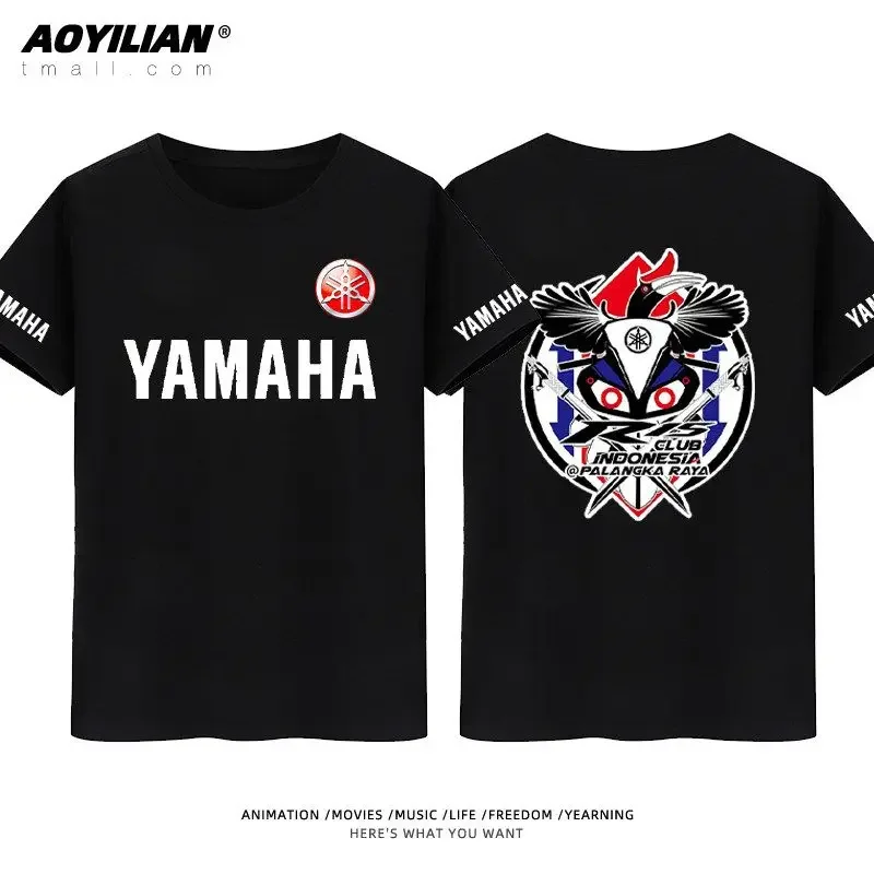 2026 Neues Motorrad-T-Shirt für Yamaha-Enthusiasten, Kurzärmliges Trend-Shirt für Club-Teams