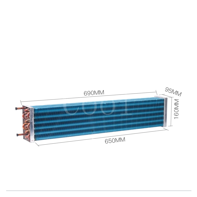 690*95*160mm Radiator Freezer Refrigerator Freezer Refrigerated Display ...