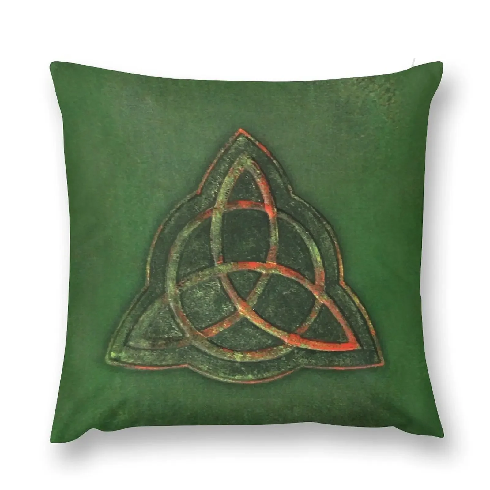 Book of Shadows - Charmed Triquetra Design Throw Pillow Pillows Aesthetic Throw Pillow Covers For Sofas pillow