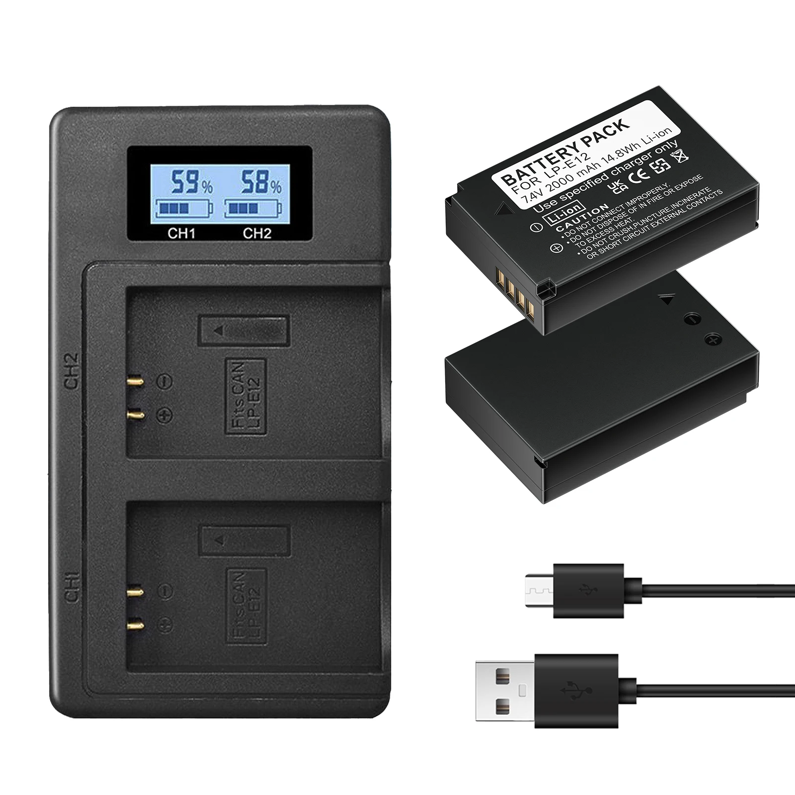 LP-E12 Battery 2000… - image