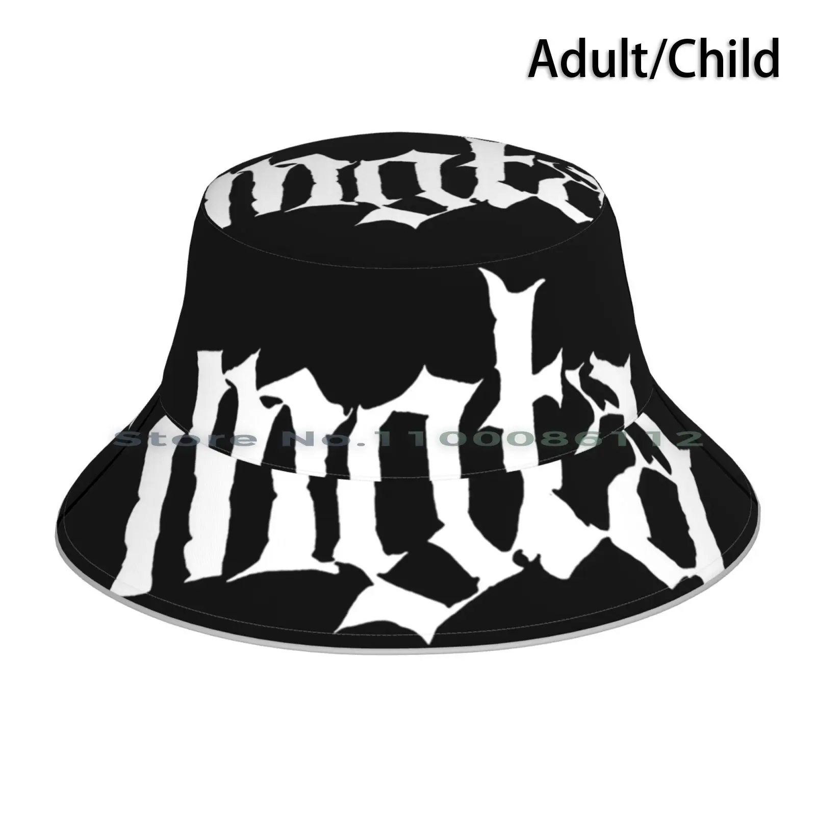 Mgla Bucket Hat Sun Cap Mgla Marduk Black Metal Mayhem Burzum Emperor Enslaved Amon Amarth Death Metal Thrash Metal Satyricon