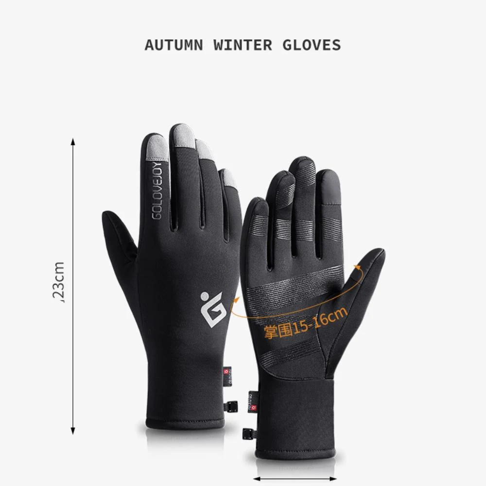 

Winter Windproof Racing Gloves Ski Outdoor Warm Waterproof Non-Slip Fishing Gloves Women Touch Screen Gloves