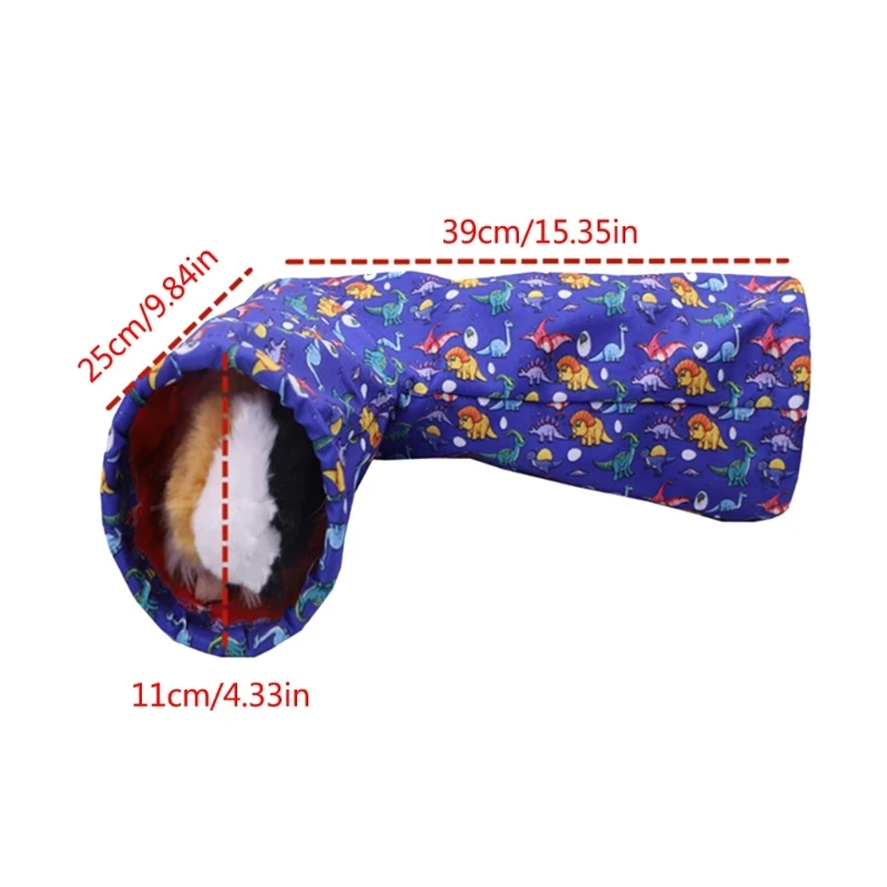 Rabbit Bunny Tunnel Hideout and Tubes Guinea Pigs Tunnel Hide Toy Hideout for Small Dwarf Rabbits Guinea Pigs Toy Y5GB