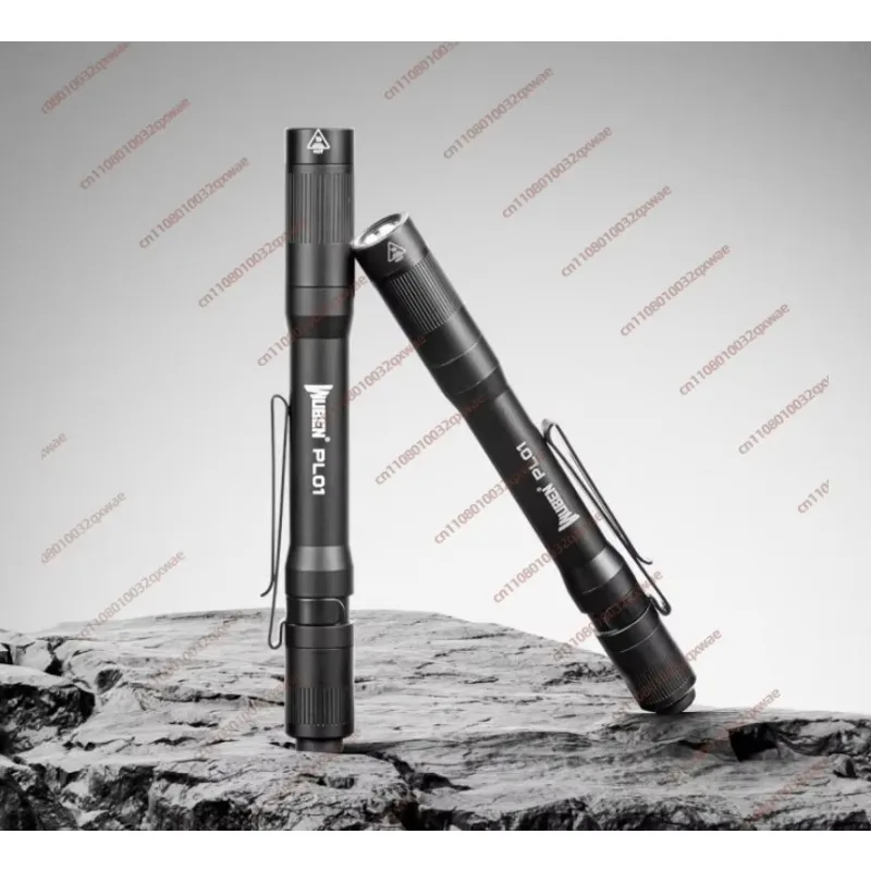 PL01 Mini Rechargeable Flashlight, Portable Pen-Style Strong Light for Daily Use