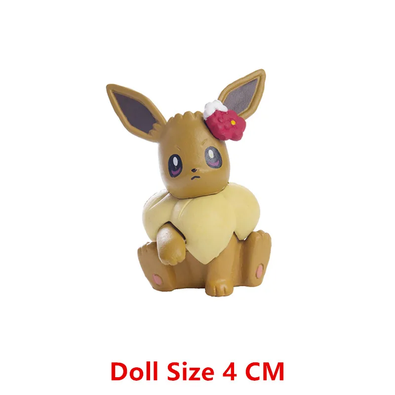 Pokemon Anime-Figuren Pikachu Mewtwo Flying Dragon Meowth Sammelfigur Actionfiguren Modell Geburtstagsgeschenke Großeinkauf Set