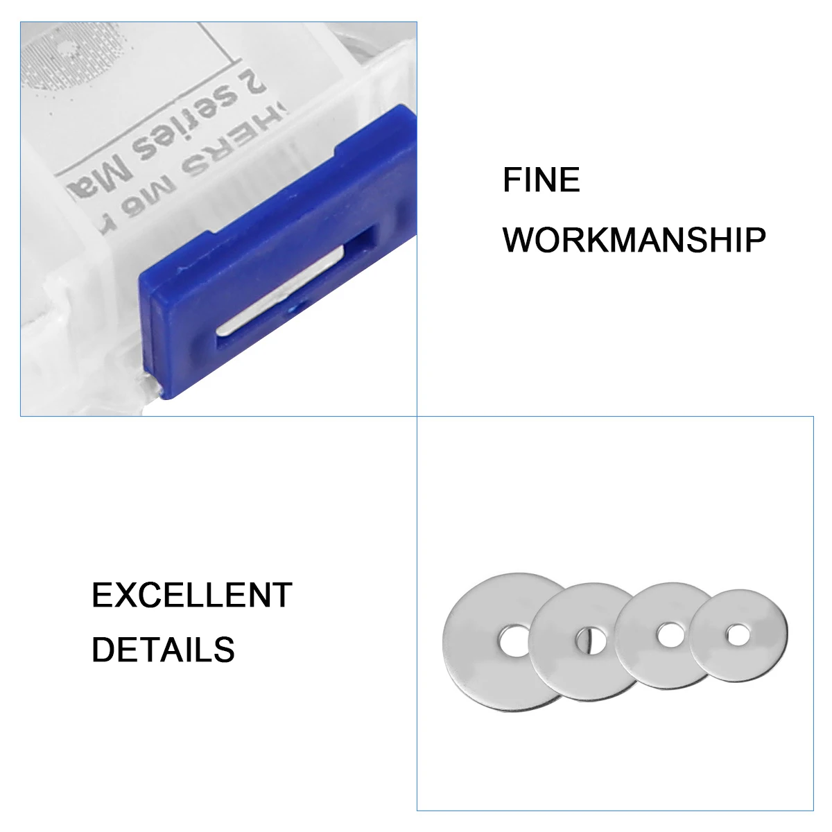 

Stainless Steel Flat Washer Plain Metric Large Size Corrosion Resistant Gasket For Cars Trucks Construction Machinery