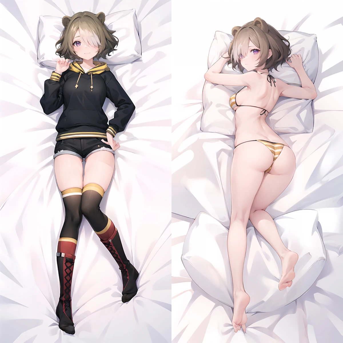 

Sexy Dakimakura Pillowcase Anime Game Arknights Beehunter Otaku Waifu 180cm Life Size Hugging Body Pillow Cover