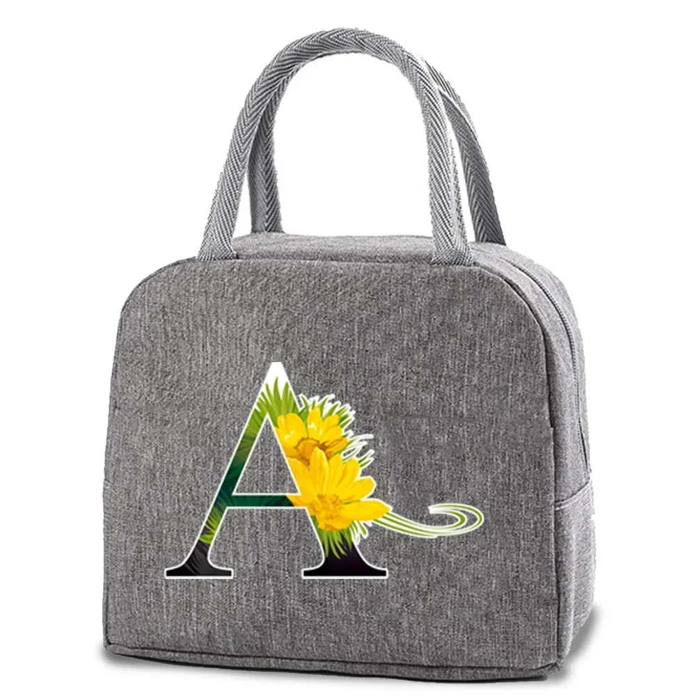 Lunchtasche, Herren- und Damen-Lunchtasche, wiederverwendbare Lunchtasche, praktische wasserdichte Tragetasche, isolierte Canvas-Tragetasche für Büro-Picknicks