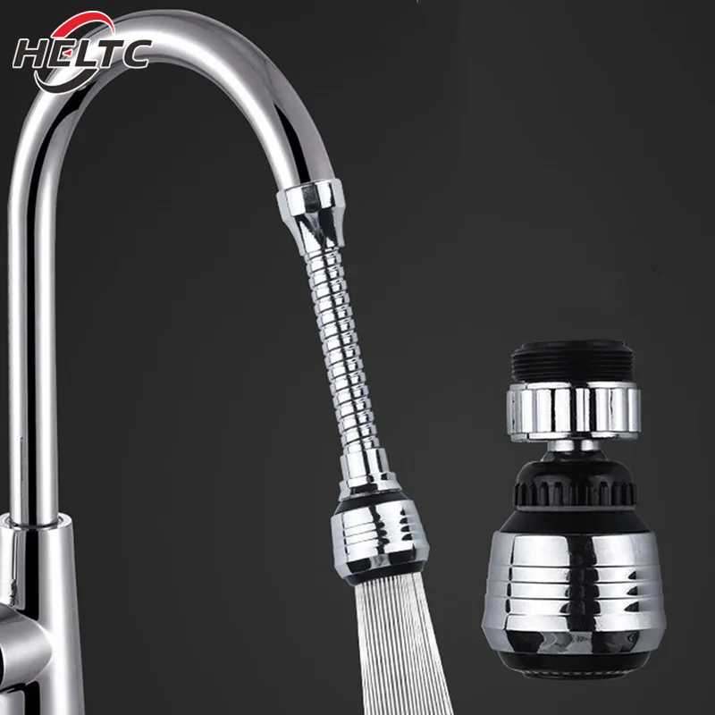 Kitchen 2 Modes 360 Rotatable Bubbler High Pressure Faucet Extender Water Saving Bathroom Kitchen Accessories Supplies