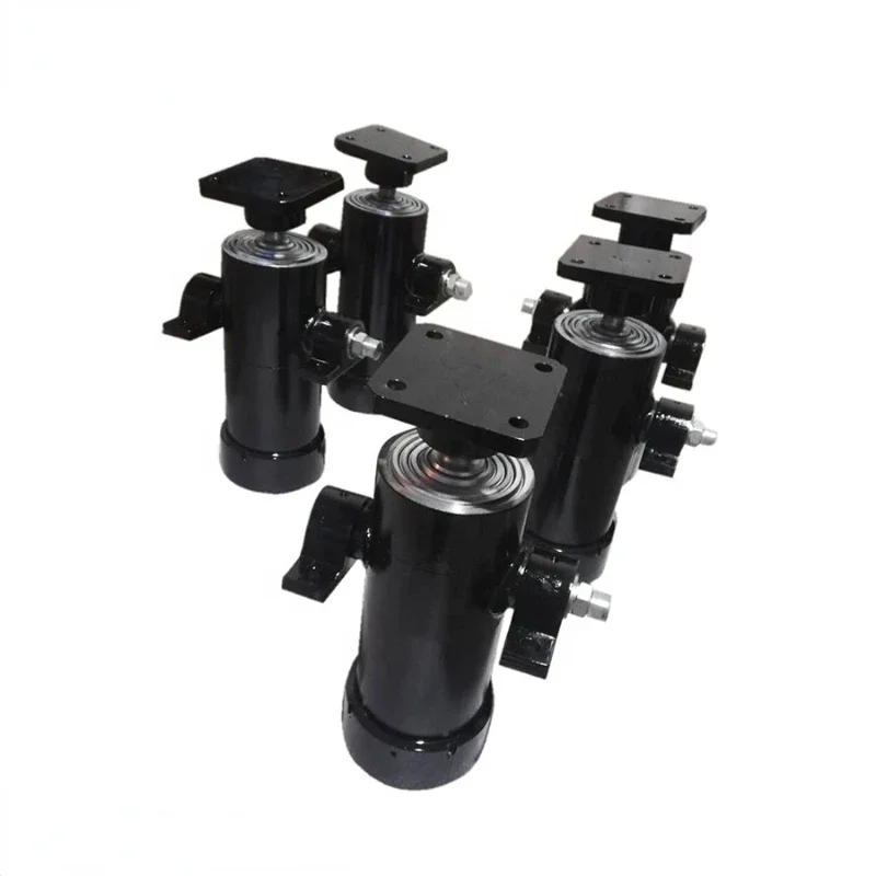 

Телескопический гидравлический цилиндр для самосвального прицепа с несколькими ступенями и различными ходами.