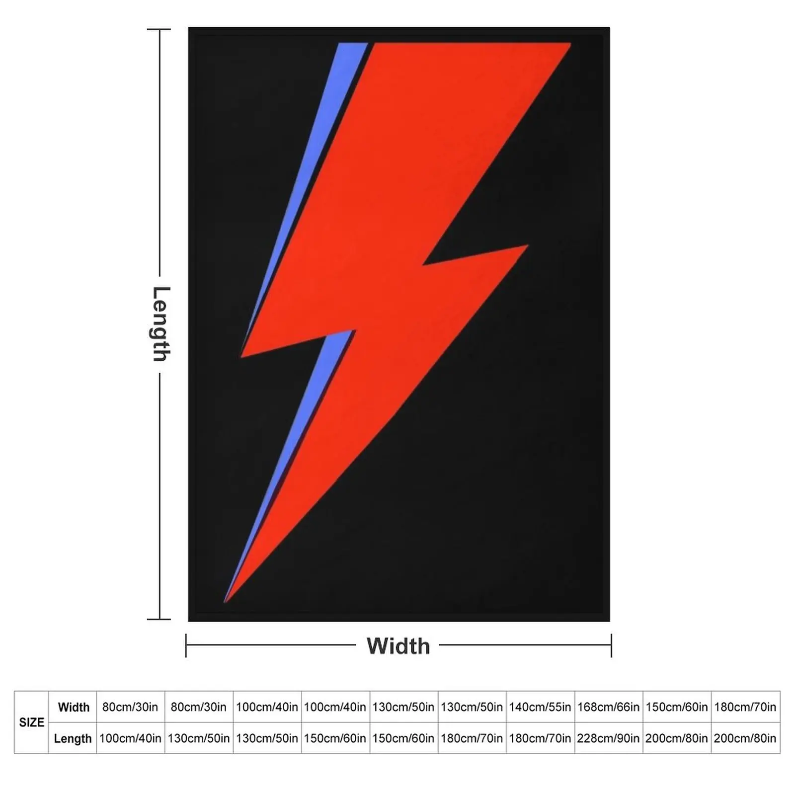 Aladdin Sane Throw Blanket Plaid Giant Sofa Thin Thermals For Travel bed plaid Multi-Purpose Blankets