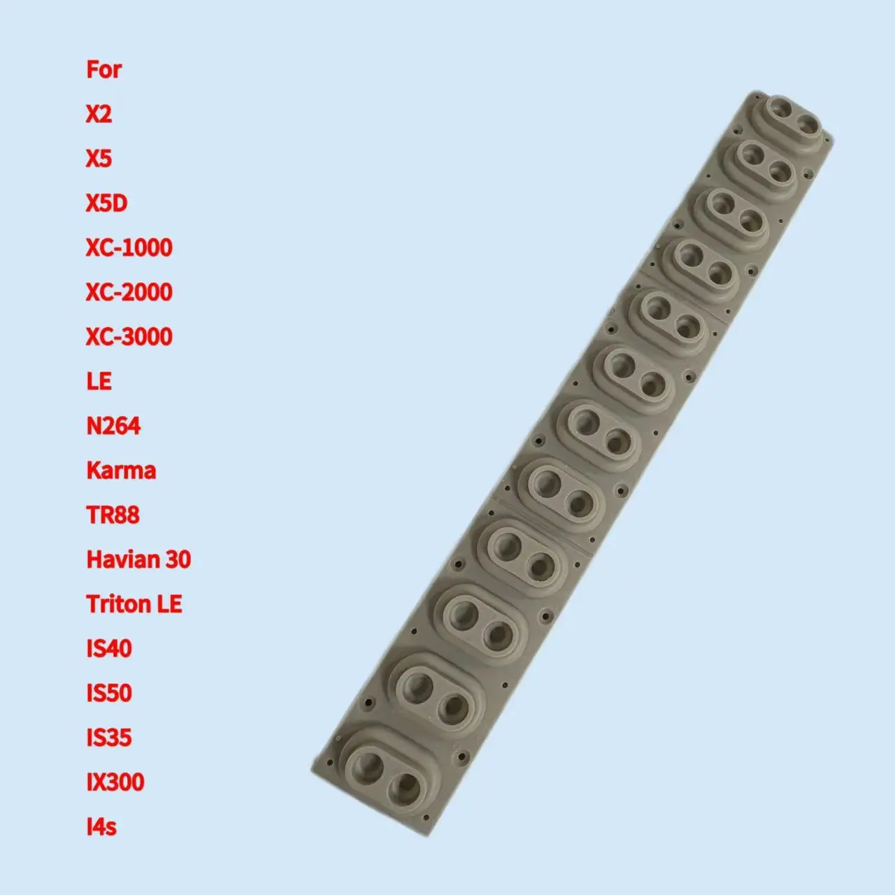 For Korg X2 X5 X5D XC-1000 XC-2000 XC-3000 LE / N264 / Karma / TR88 / Havian 30 / Triton LE / IS40  IS50 IS35 IX300  I4s Rubber