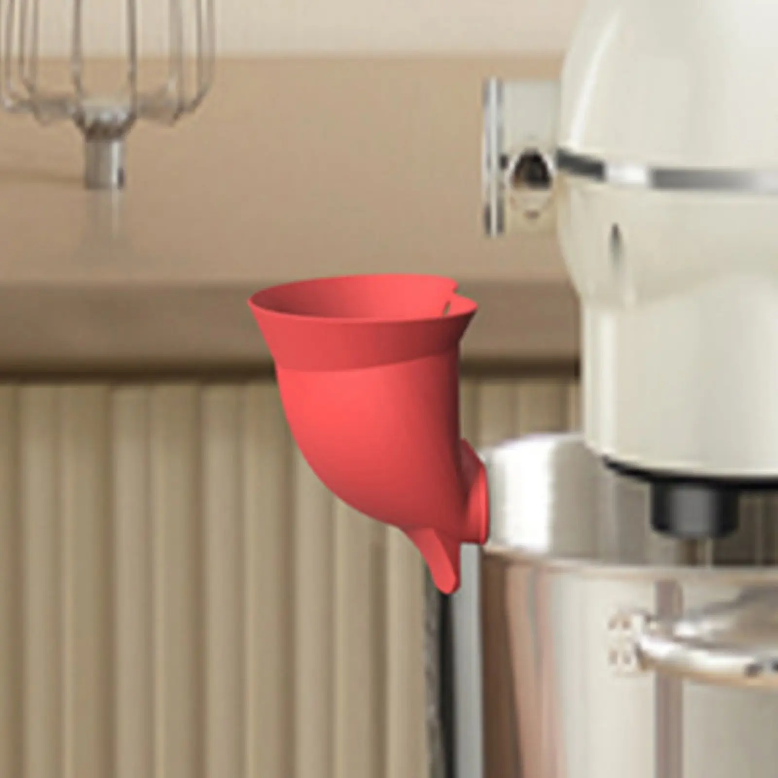 Stand Blender Ingredient Funnel Food-Grade Material Silicone Pouring Guard Anti-Spill Pouring Guard Keeps Counters Clean