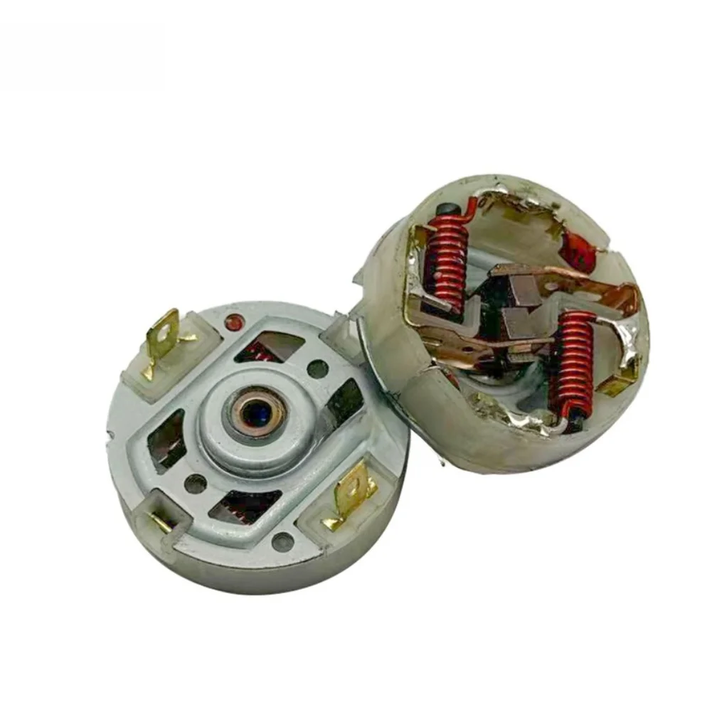 12V 21V Brush Assembly Inductive Carbon Brush For Motor Repair Scenarios Built-in Inductance Design For 550 Motors