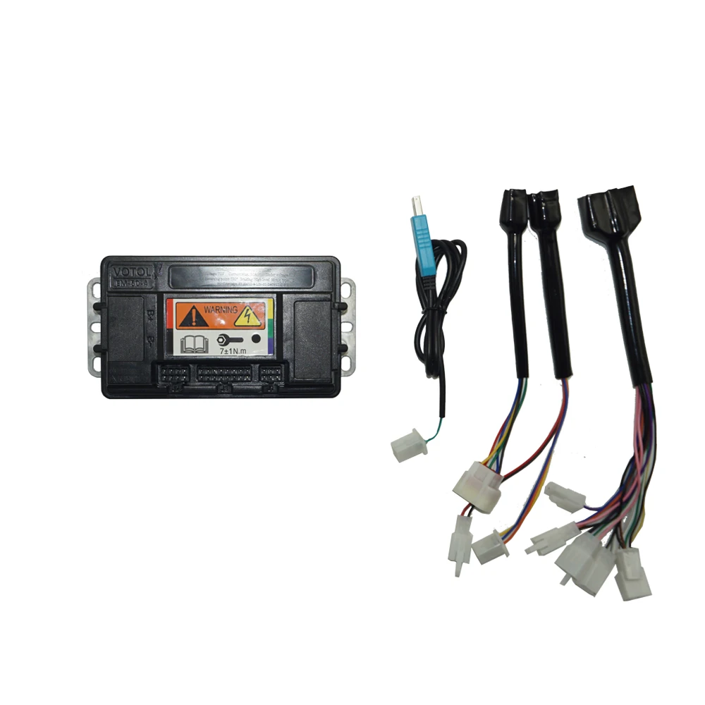 AliExpress VOTOL Programmable EM50-4P 72V 50A One LIN Controller 72V Sine Wave for 2000W Electric Bike DC Brushless Motor Application