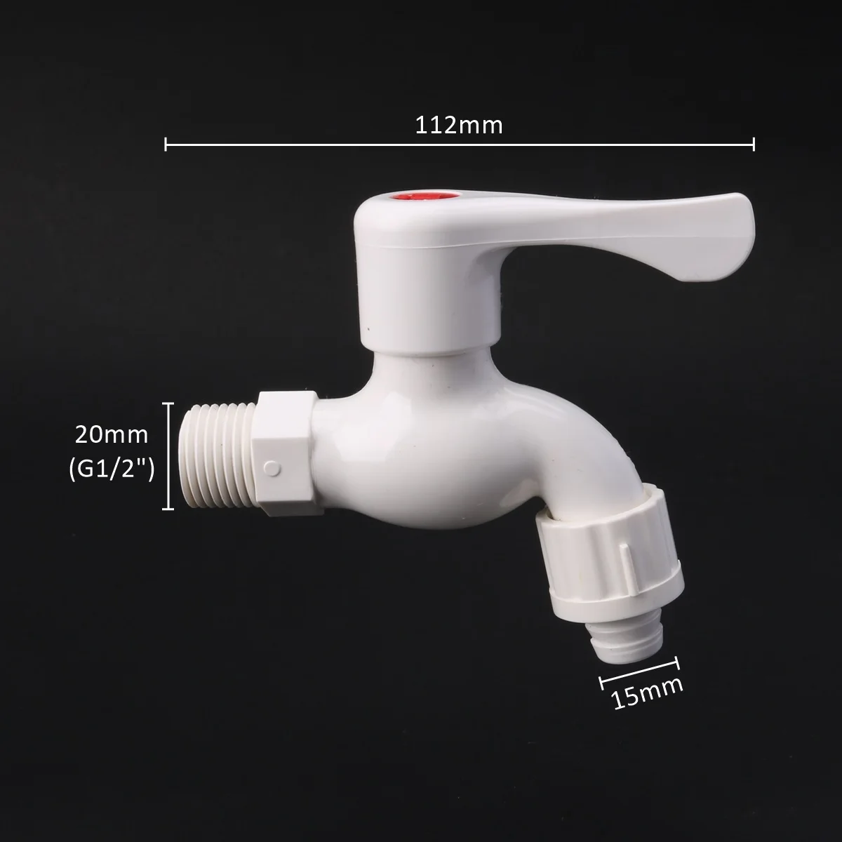 1pc Thickened PVC 1/2